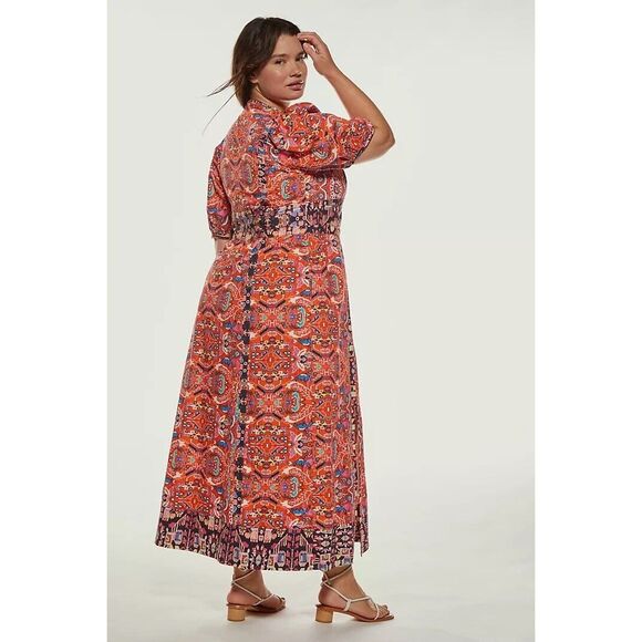 Free People Floral Maxi Dress Size 10 - Picture 7 of 11